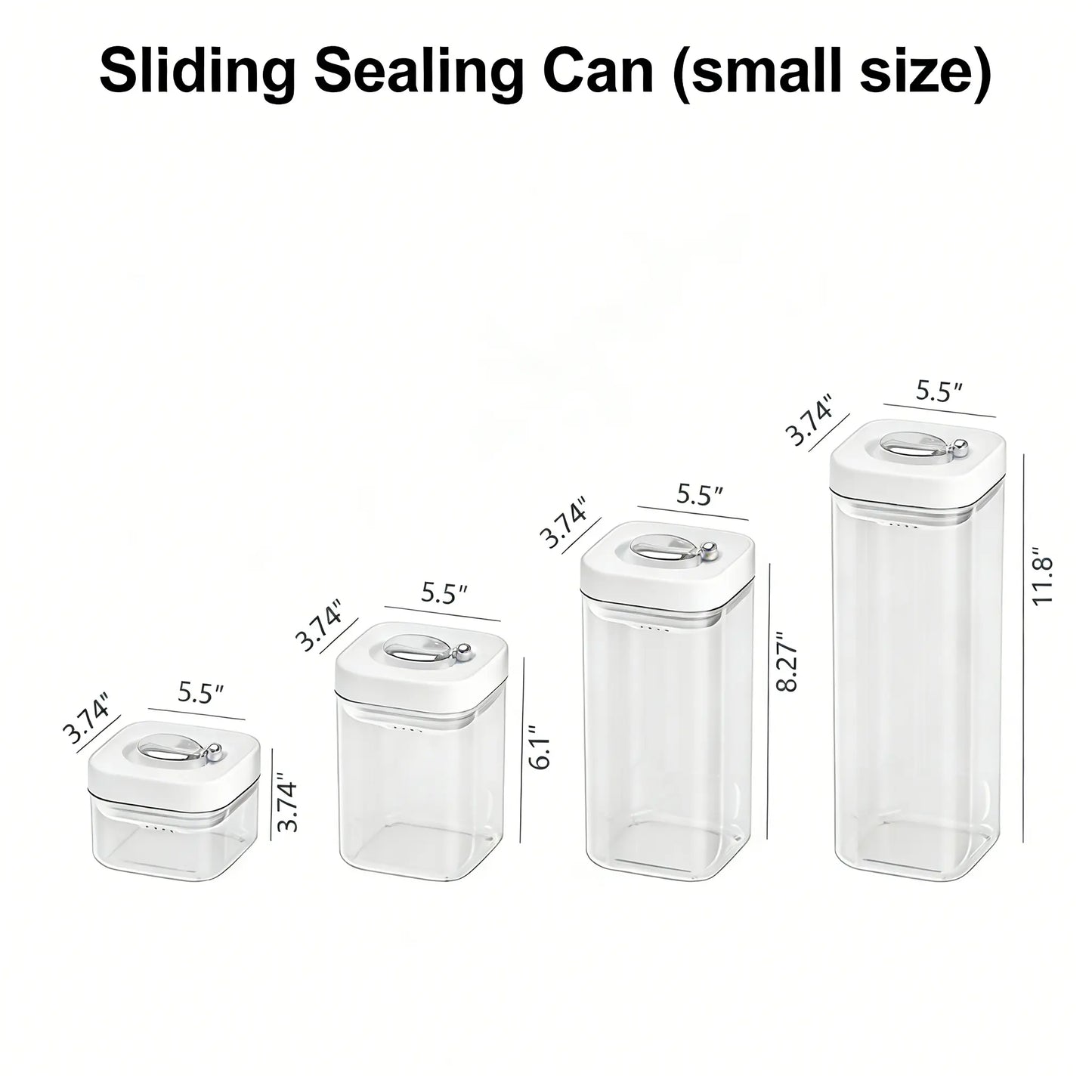 Airtight Insulated Food Storage Set Refrigerator Pantry Organizer Bins Stackable Fridge Organizer Bins with Lids Container Kitchen Set Storage Clear PET Material Odor-Resistant Space-Saving
