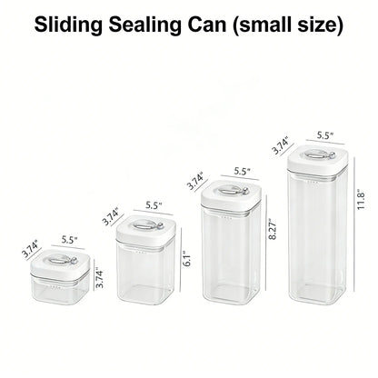 Airtight Insulated Food Storage Set Refrigerator Pantry Organizer Bins Stackable Fridge Organizer Bins with Lids Container Kitchen Set Storage Clear PET Material Odor-Resistant Space-Saving